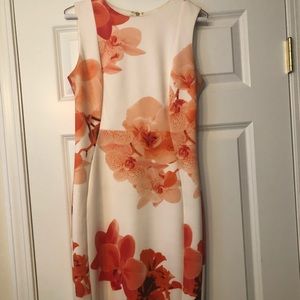 Calvin Klein floral dress